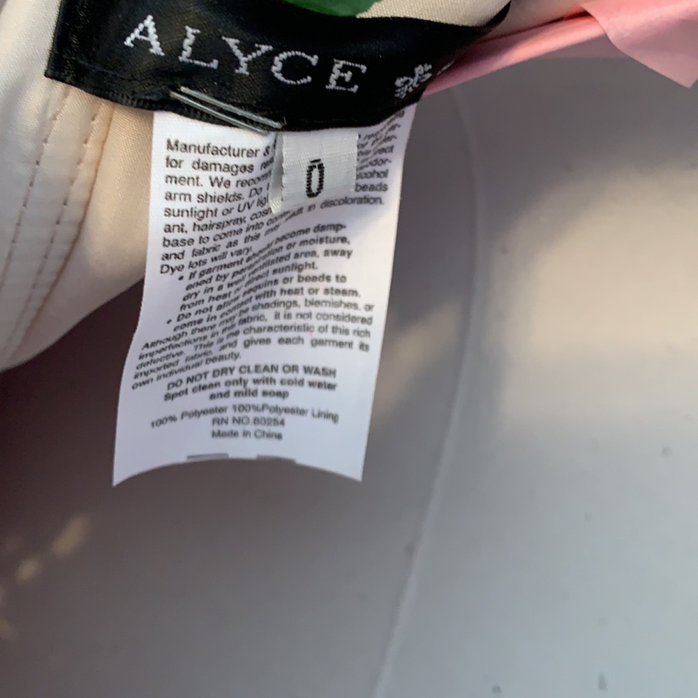 ALYCE gorgeous prom/sweet 16 gown/ EUC+++++/sz: 0 - Picture 5 of 12
